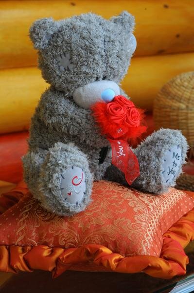 Подушка "Терракотовый жаккард"