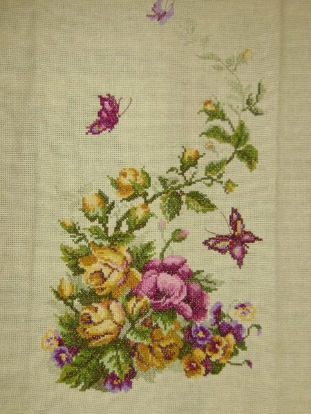 триптих ПОЛЕВЫЕ ЦВЕТЫ