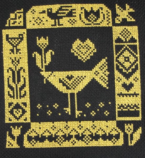 Монохром ворона