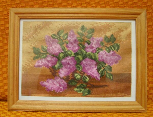 сирень
Это тоже маме на 8  марта.