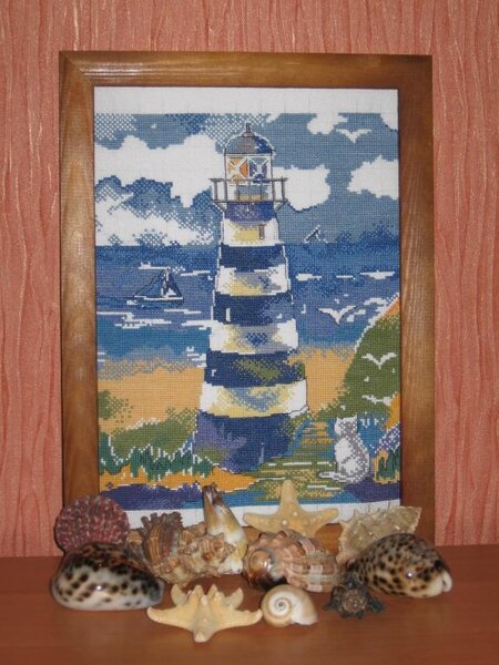 Маяк, работа на конкурс "Летний круиз"