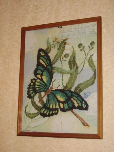 Хотелось как-то покспериментировать с фоном. Поэтому купила х/б ткань с подходящим по цвету рисунком.