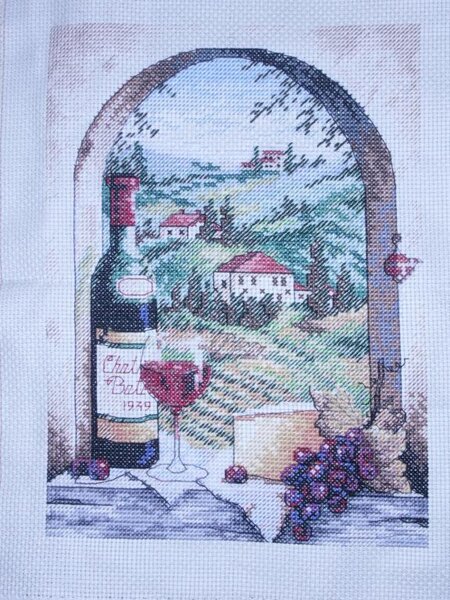 Наконец-то закончила :) Понесла в багетку