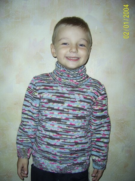 Свитерок для Егорки