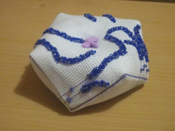 Лавандовое бискорню-саше