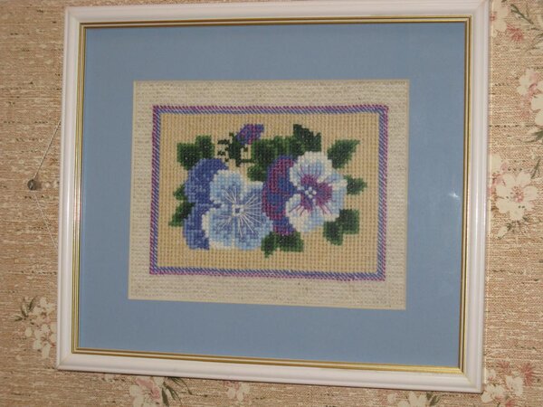 Первая работка бабушки, поэтому оформлена очень хорошо.