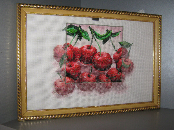 Вишни, Чаривна мыть, смешанная техника