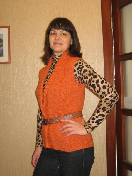 тёпленькая жилеточка