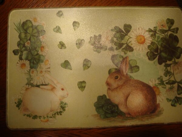 декупаж кролики