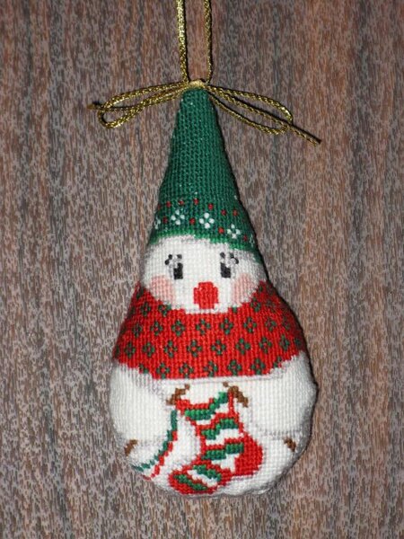 Вот такой вот снеговичек