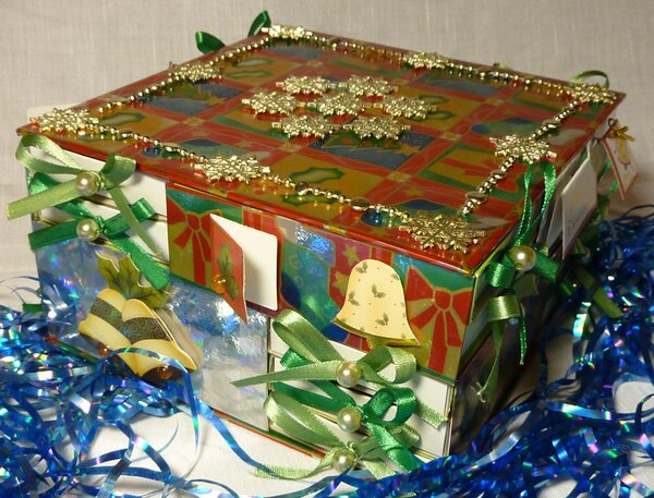 Шкатулка для Новогоднего Сюрприза в подарок Полине