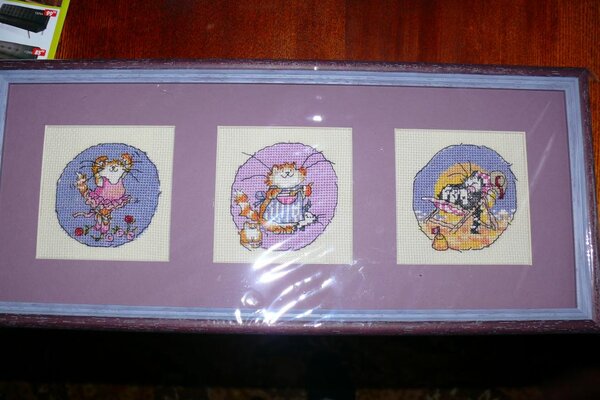 Котики-скороспелки на заказ. Если честно, самой они не очень понравились. Но заказчик захотел именно таких..