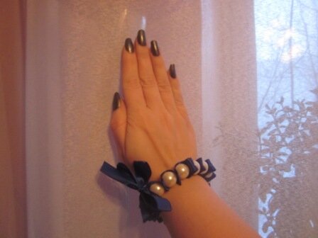 Жемчужный браслетик