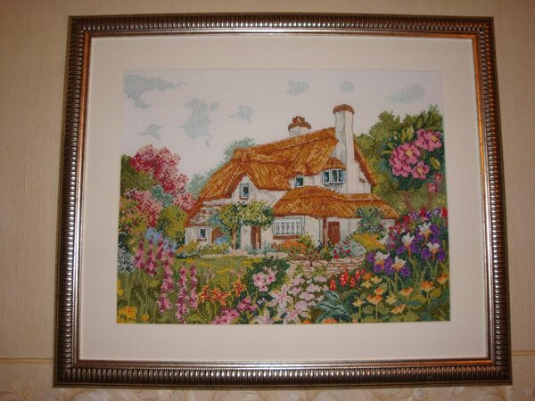 Домик из конкурса "дом моей мечты". Подарен свекрови