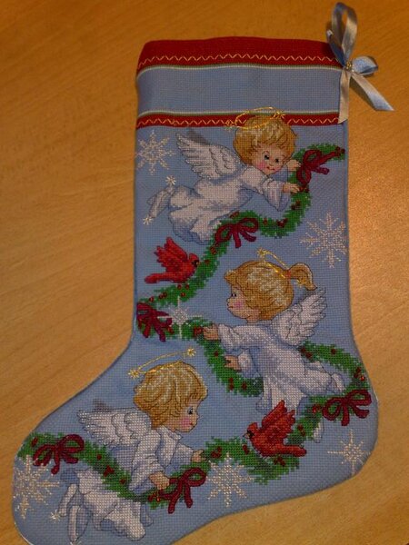 новогодний сапожок