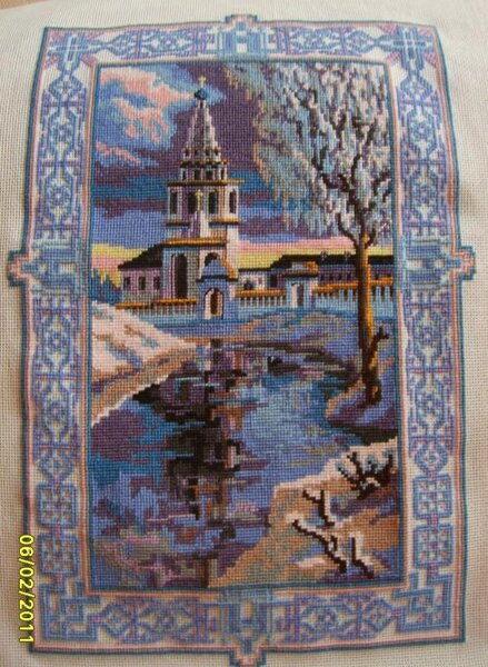 церковь - моя последняя законченная работа.