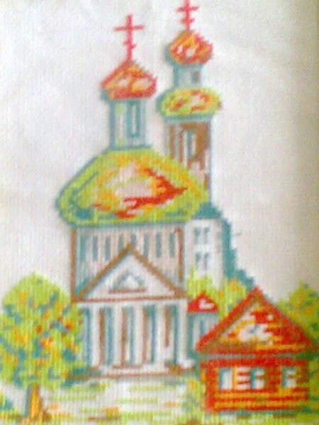 Моя первая вышивка