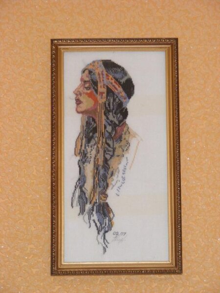 DSCF3222 Портрет индианки.