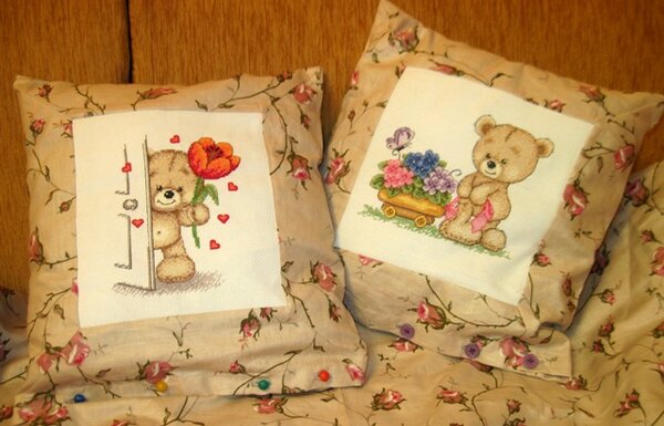 Оформленные мишки для сынишки!