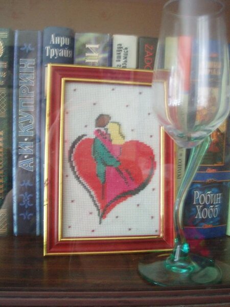 Танец вышит по японскому сканворду