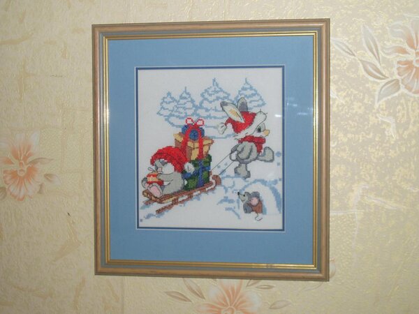 Новогодние зайчата