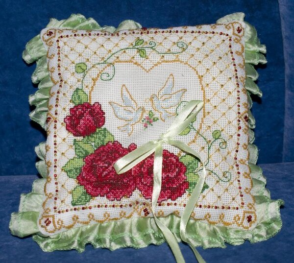 2009 год
подушечка для колец