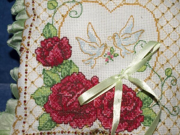 2009 год
подушечка для колец