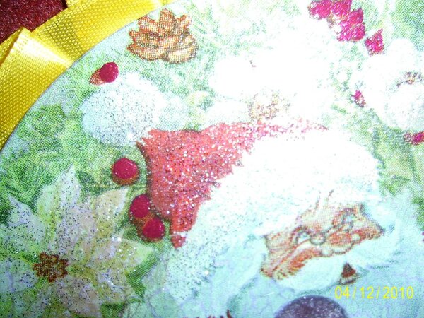 Подвеска новогодняя( вблизи)