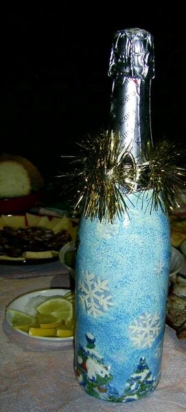 Шампанское 2010 
( вид сзади)