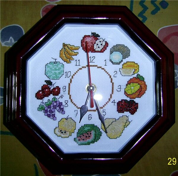 Сюрприз для Апельсинки
Часики на кухню