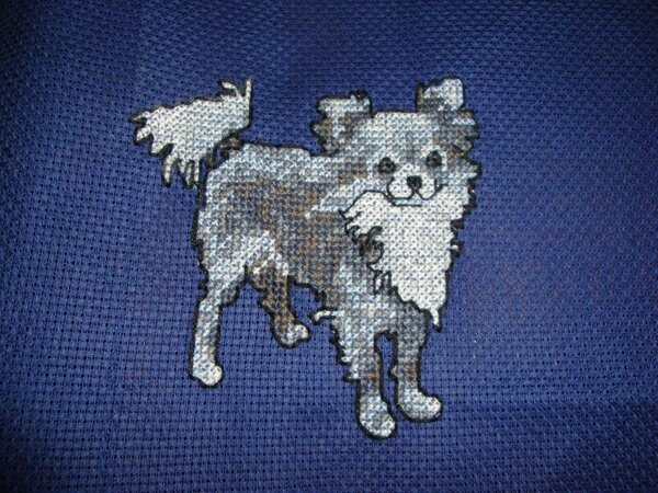 вышивка на карман для сумки для собак