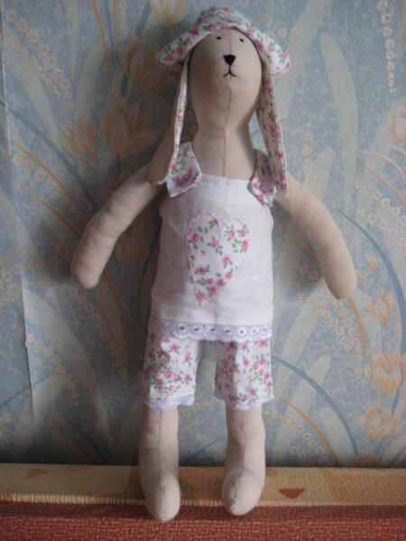 Моя первая Тильдочка