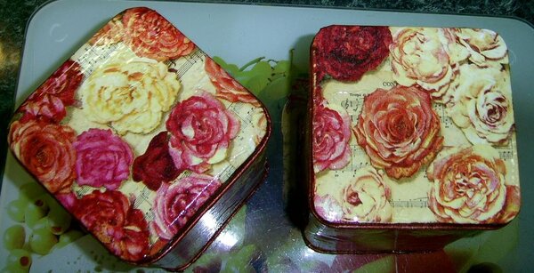 Баночки для круп вид сверху