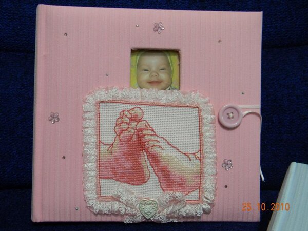 Альбомчик для моей дочки, оформила сама