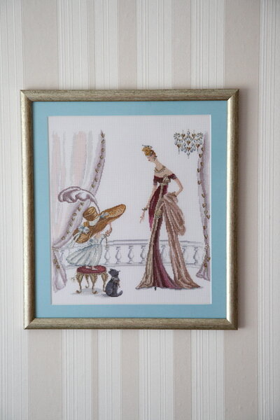 "Getting ready"
DMC, дизайн Helene Tran