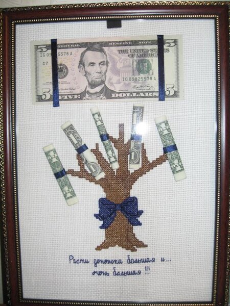 денежное дерево друзьям на свадьбу