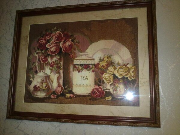 натюрморт с розами