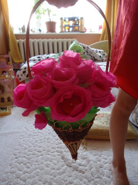 первый конфетный букетик