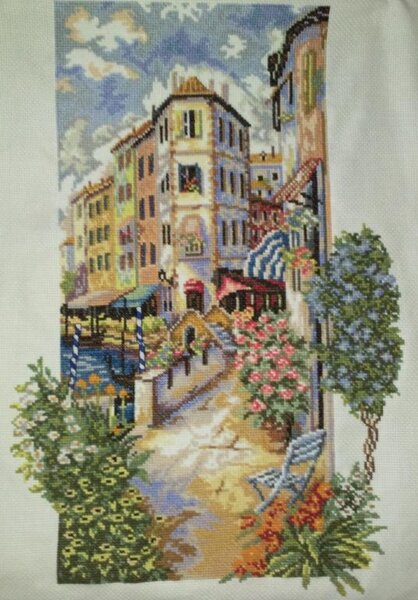 Цветущий город