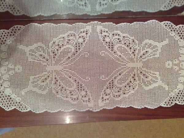 салфетка с бабочками