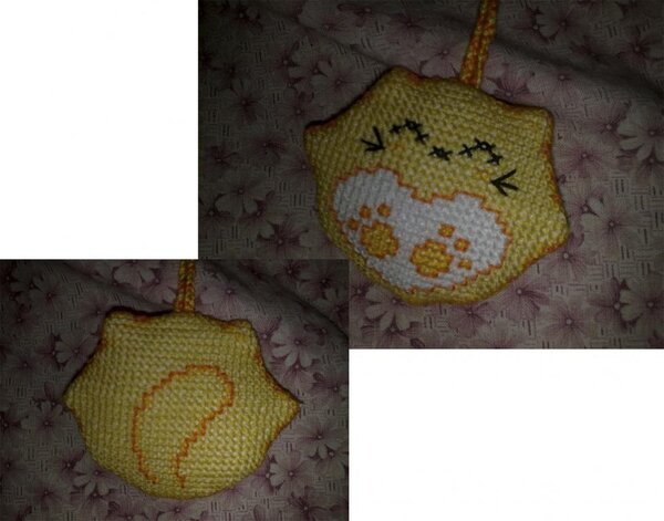 Котик-брелок