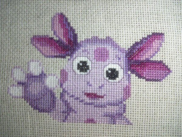 Аппликация на альбом для крестника