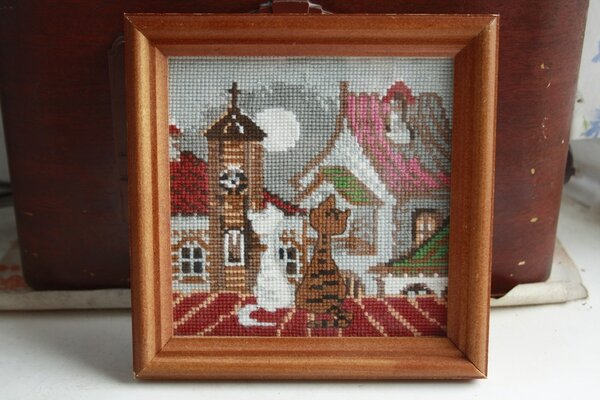 Киски на крыше