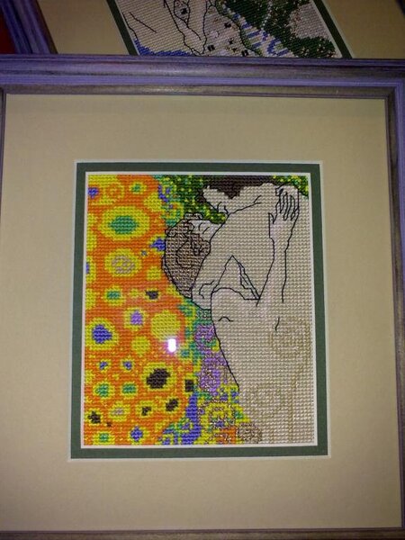 Густав Климт.Серия Поцелуи