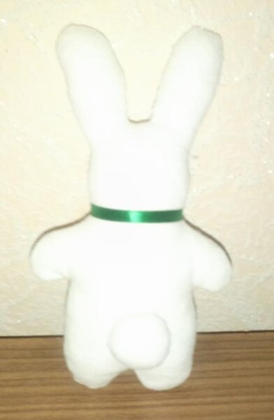 Зайчик из фетра