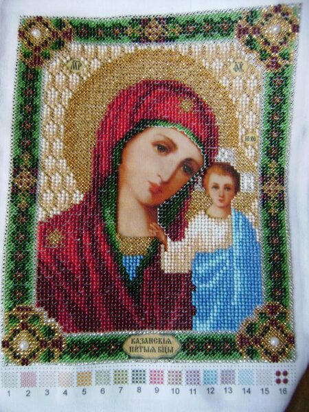 Икона  Божьей Матери Казанская