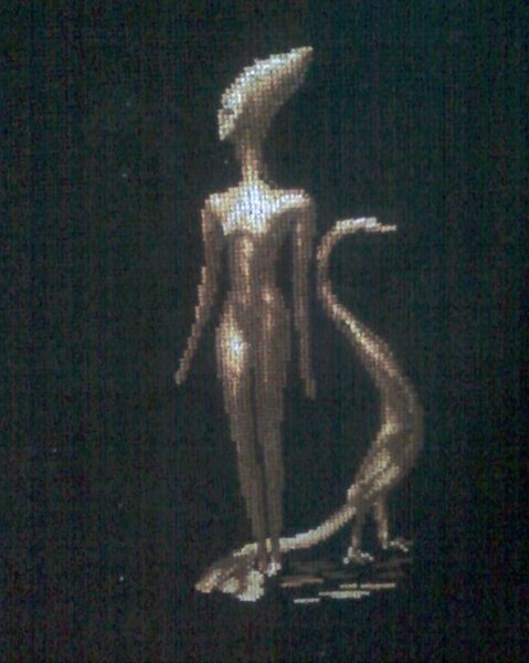 девушка и павлин из "
Золотой коллекции"