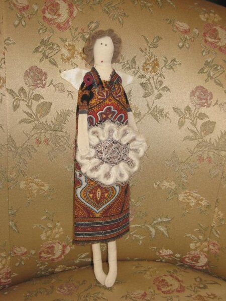 Странная дамочка (примитивчик)