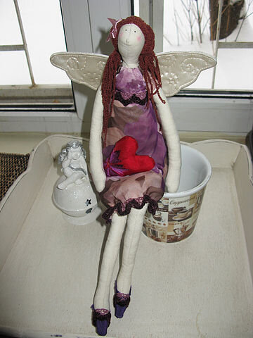 Мари Луиза - моя первая тильда (январь 2011 г.)