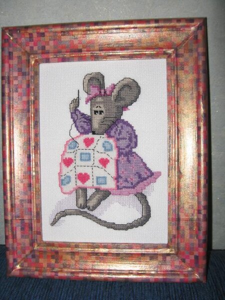 1 проба декупажа-рамочка